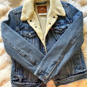 Levi Sherpa Denim Jacket